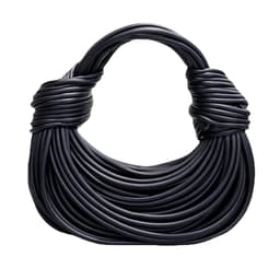 image-Women's Fashion Solid Color Handmade Woven Handbag