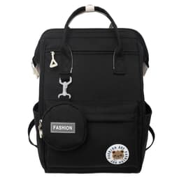 image-Backpack Travel Simple Style High School Backpack