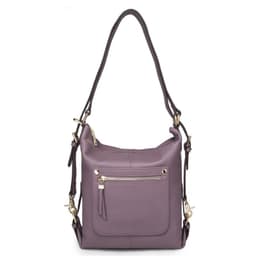image-New Fashion Casual Tide One Shoulder Top Layer Cowhide Women's Backpack