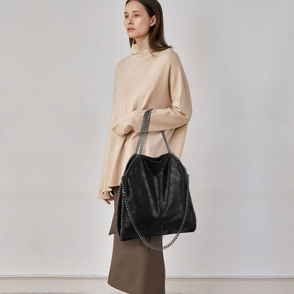 image-Women's Portable Chain Shoulder Crossbody Bag