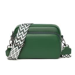 image-Women's Fashion Litchi Pattern Cattle Leather Bag