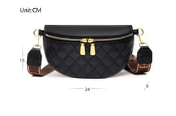 image-Women's Fashionable Simple Rhombus Crossbody Bag