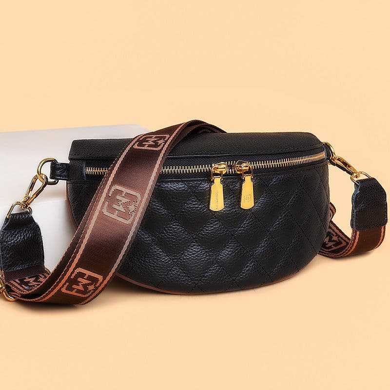 image-Women's Fashionable Simple Rhombus Crossbody Bag