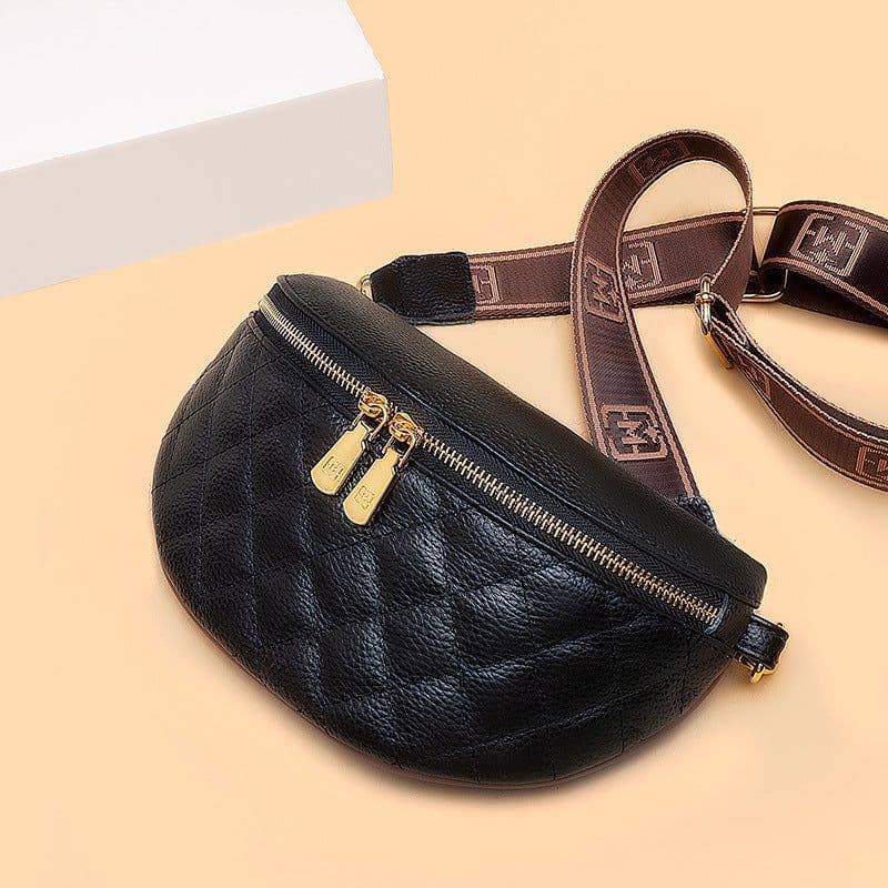 image-Women's Fashionable Simple Rhombus Crossbody Bag