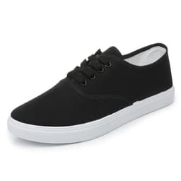 image-Lace-up Canvas All-match Casual Slip-on Easy Wear Couple Shoes Men's And Women's Same Style