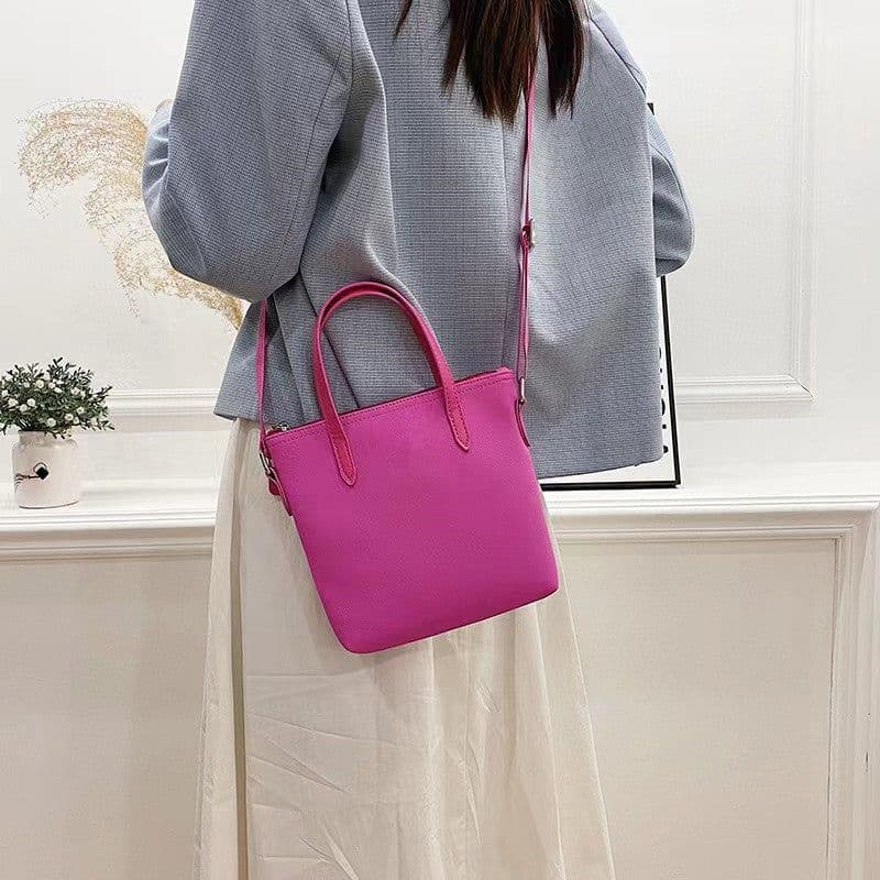 image-Women's Fashion Simple Candy Bucket Bag