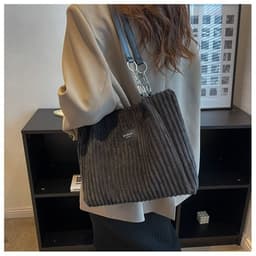 image-Large Capacity New Autumn And Winter Wild Shoulder Bag