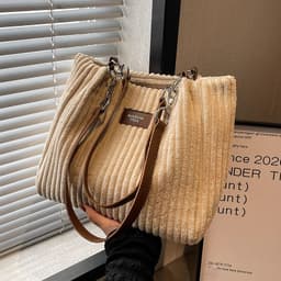 image-Large Capacity New Autumn And Winter Wild Shoulder Bag