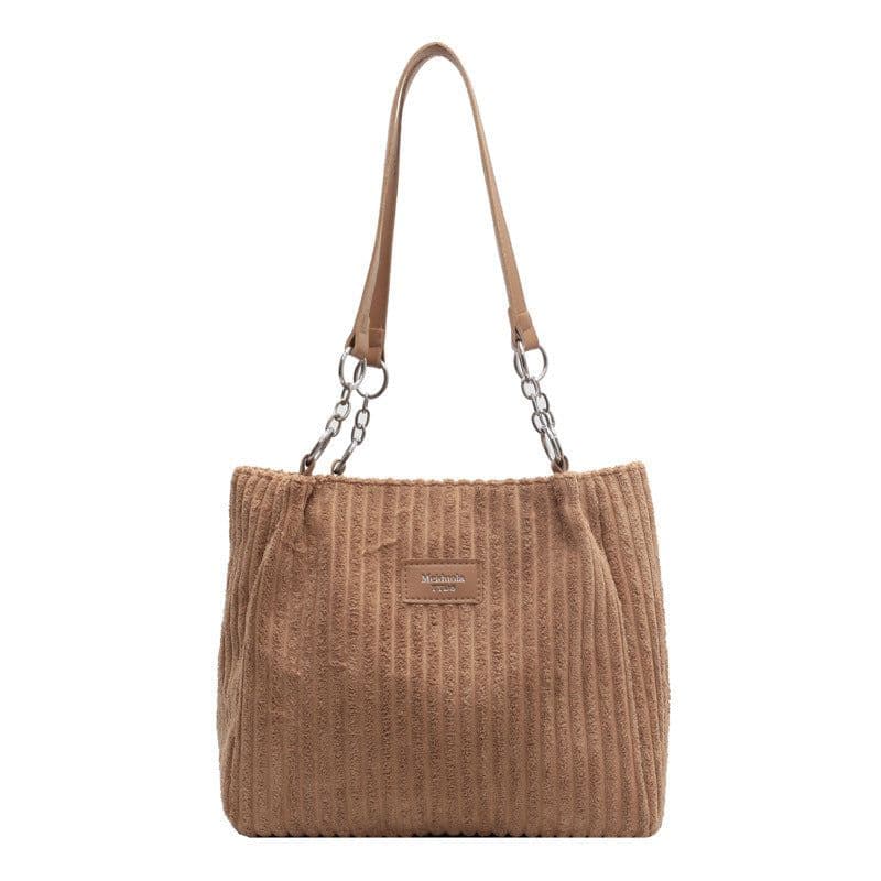 image-Large Capacity New Autumn And Winter Wild Shoulder Bag