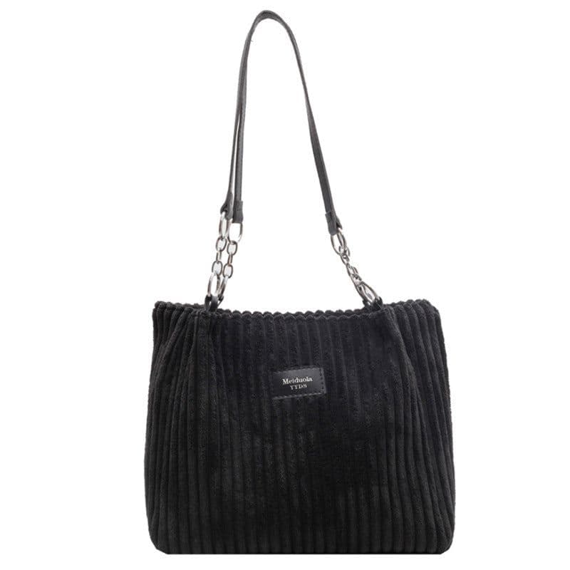 image-Large Capacity New Autumn And Winter Wild Shoulder Bag