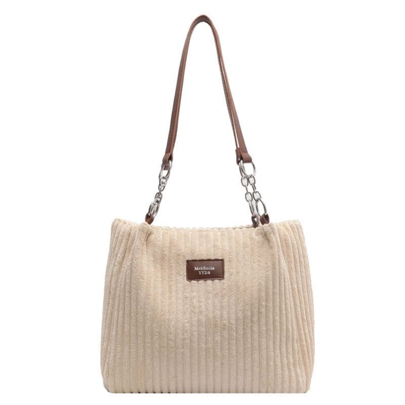 image-Large Capacity New Autumn And Winter Wild Shoulder Bag