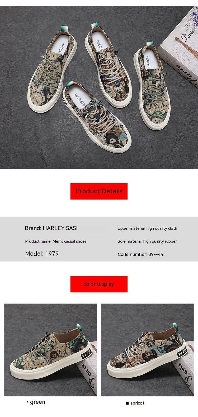 image-Summer Breathable Cloth Shoes Low-top Men's Casual Canvas Shoes Front Lace-up