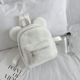 image-Plush Backpack Autumn And Winter New Cute Fashion