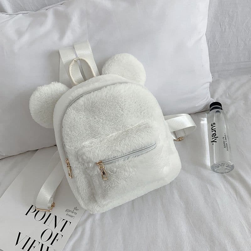 image-Plush Backpack Autumn And Winter New Cute Fashion