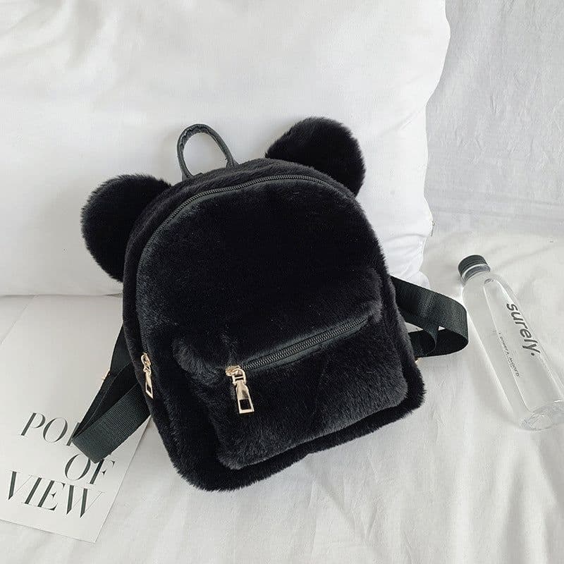 image-Plush Backpack Autumn And Winter New Cute Fashion