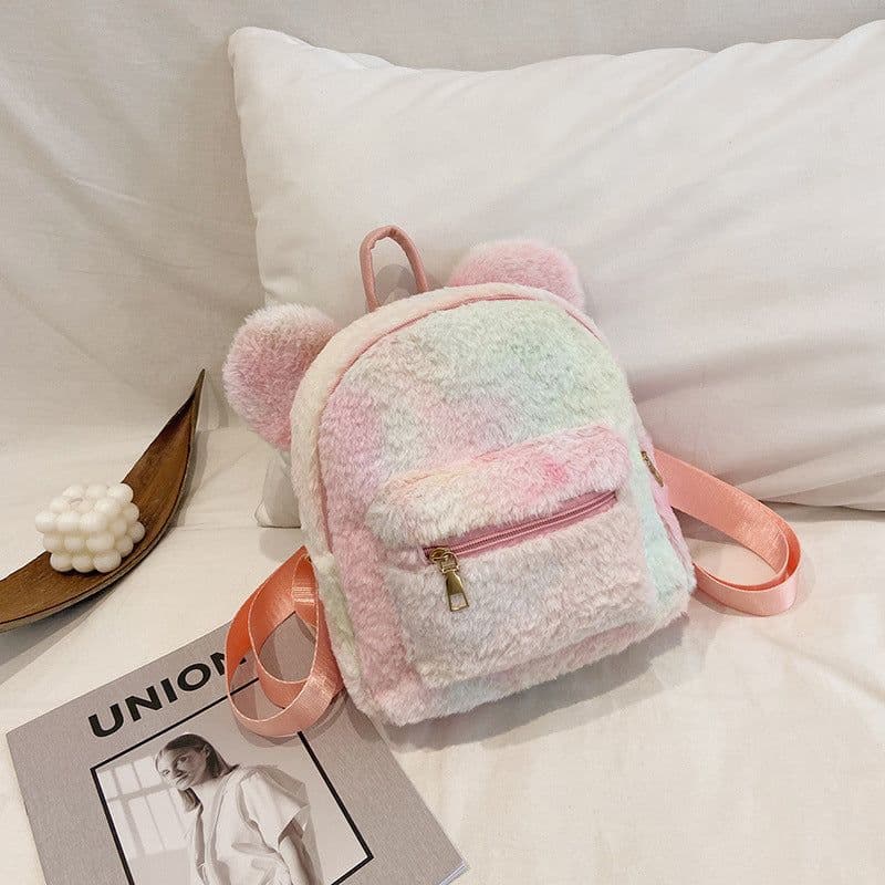 image-Plush Backpack Autumn And Winter New Cute Fashion