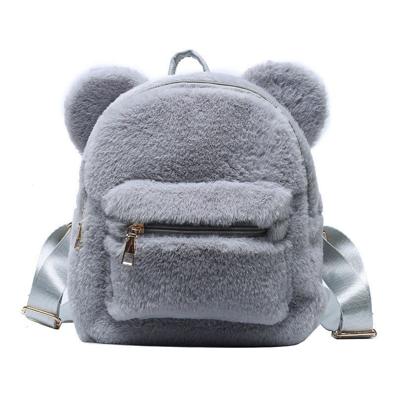 image-Plush Backpack Autumn And Winter New Cute Fashion