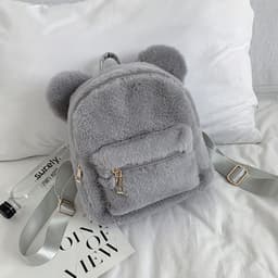 image-Plush Backpack Autumn And Winter New Cute Fashion