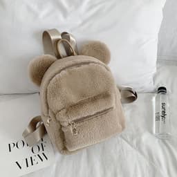 image-Plush Backpack Autumn And Winter New Cute Fashion