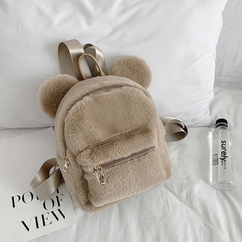 image-Plush Backpack Autumn And Winter New Cute Fashion