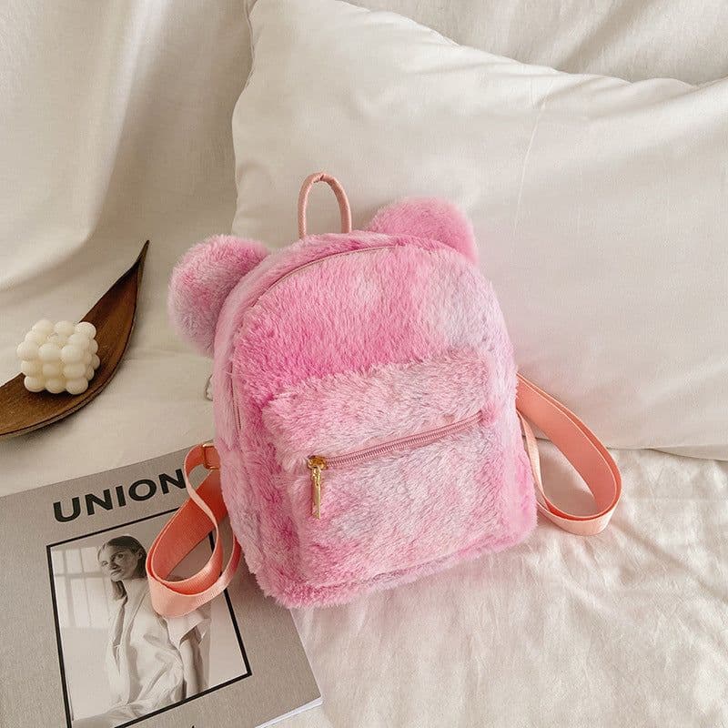 image-Plush Backpack Autumn And Winter New Cute Fashion