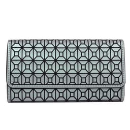 image-Geometric Rhombus Silicone Long Tri-fold Mobile Phone Wallet