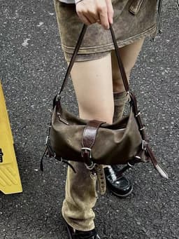 image-French Minority Underarm Bag Sweet Cool Hot Girl Style