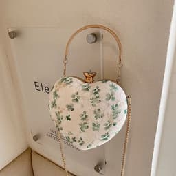 image-Sweet Floral Chain Crossbody Bag Fashion Tote