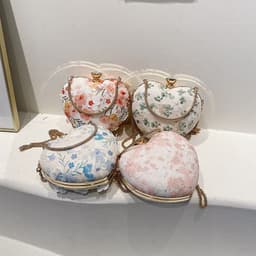 image-Sweet Floral Chain Crossbody Bag Fashion Tote