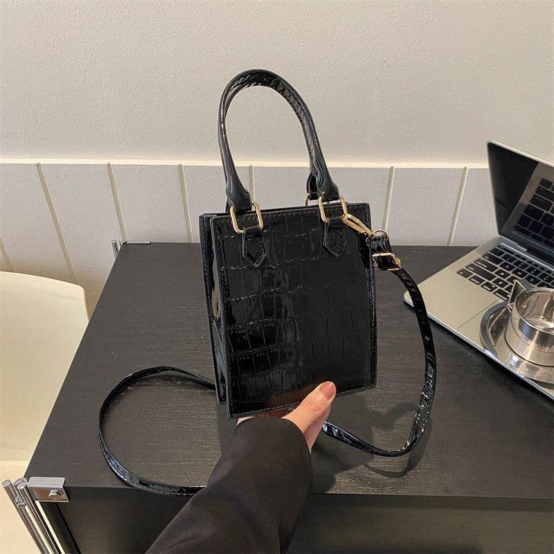 image-Women's Simple Casual Crossbody Small Square Bag