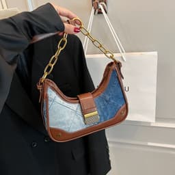 image-Women's New Special-interest Design Diamond Chain Shoulder Bag
