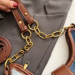 image-Women's New Special-interest Design Diamond Chain Shoulder Bag