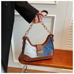 image-Women's New Special-interest Design Diamond Chain Shoulder Bag