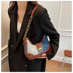 image-Women's New Special-interest Design Diamond Chain Shoulder Bag