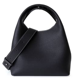 image-Versatile Handheld Women's Crossbody Shoulder Color Block Bucket Bag