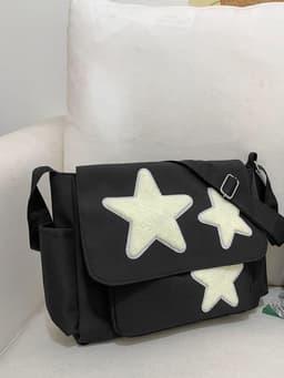 image-Women's Large-capacity Design Canvas Bag