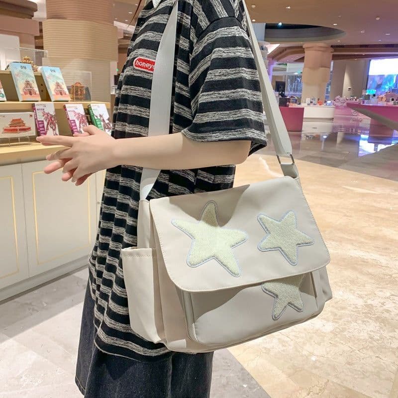 image-Women's Large-capacity Design Canvas Bag