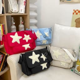 image-Women's Large-capacity Design Canvas Bag