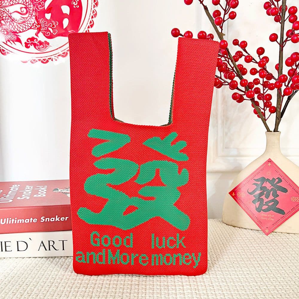 image-Large Capacity Lucky Fortune Handbag