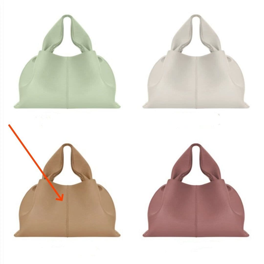 image-Cloud Shoulder Crossbody Underarm Bag Niche Poleno Leather Bag