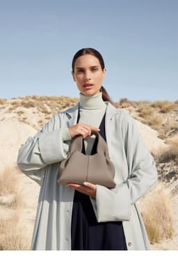 image-Cloud Shoulder Crossbody Underarm Bag Niche Poleno Leather Bag