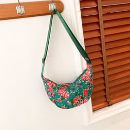 image-Big Flower Ethnic Crossbody Bag For Women