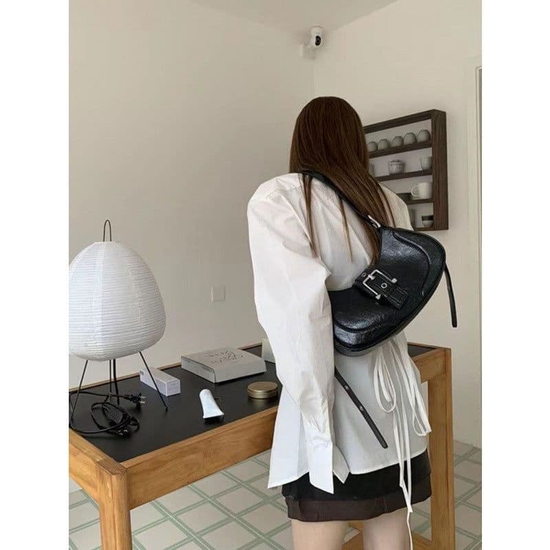 image-Women's Retro Underarm Bag Shoulder Crossbody