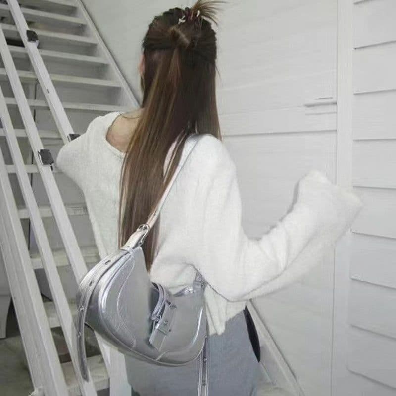 image-Women's Retro Underarm Bag Shoulder Crossbody
