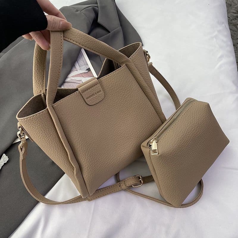 image-Lychee Pattern Women's Bag Bucket Fashion Portable