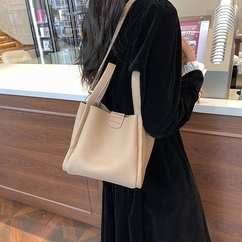 image-Lychee Pattern Women's Bag Bucket Fashion Portable