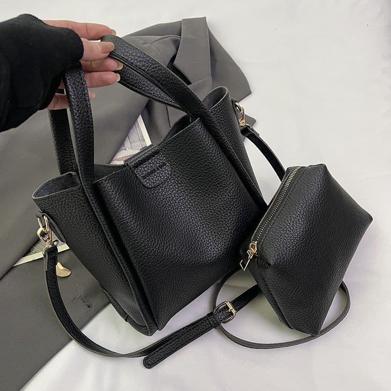 image-Lychee Pattern Women's Bag Bucket Fashion Portable