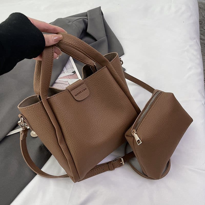 image-Lychee Pattern Women's Bag Bucket Fashion Portable