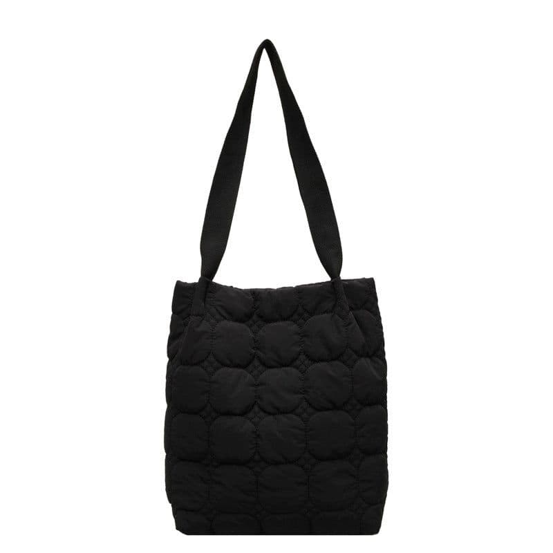 image-Women's Cotton-padded Fashionable Simple Handbag