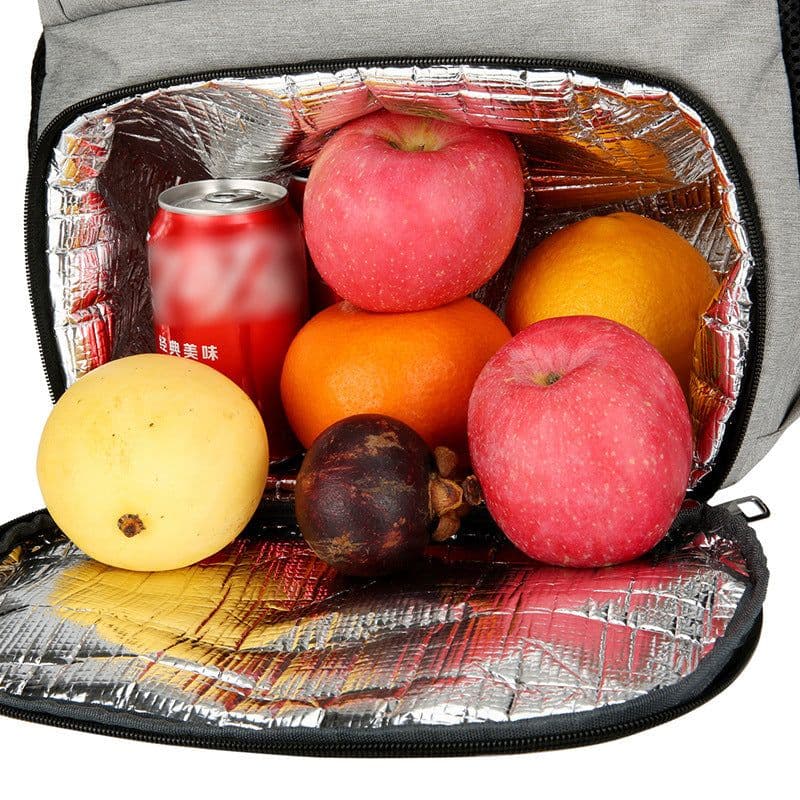 image-Outdoor Travel Thickening Thermal Insulation Backpack Leak-proof Water Bag